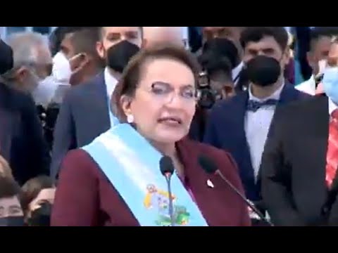 Xiomara Castro es la nueva Presidenta de la República