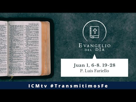 Evangelio del día - Juan 1, 6-8. 19-28 | Domingo 17 de diciembre del 2023