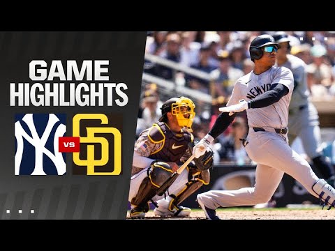 Yankees vs. Padres Game Highlights (5/26/24) | MLB Highlights