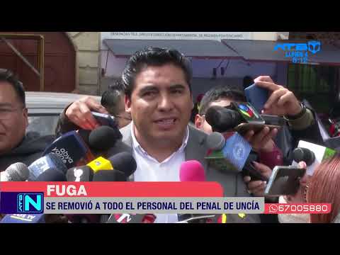 Potosí: Fiscalía arrestó a cinco funcionarios del penal San Miguel tras la fuga de 17 de reos