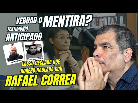 Increíble: Marcelo Lasso dice Norero hablaba con Mashi por Jorge Glass Será? - Reacciones de Correa
