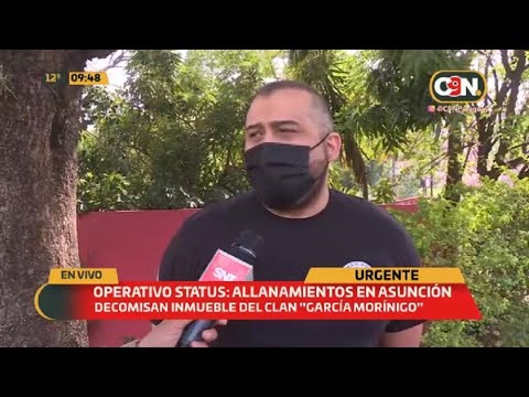 Operativo Status: Realizan allanamientos en Asunción