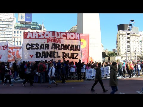 La izquierda marcha a Comodoro Py para exigir absoluciones de militantes condenados por incidentes