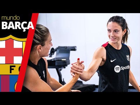 BARÇA FEMENINO | Las jugadoras 'OLÍMPICAS' se incorporaron al entrenamiento del FC BARCELONA