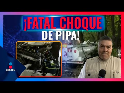 Choque en Viaducto Tlalpan, CDMX, deja dos muertos y un herido | Noticias con Francisco Zea