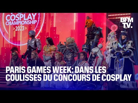 Paris Games Week : dans les coulisses du concours de cosplay