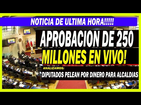 EN VIVO: Diputados se RENUNEN DE EMERGENCIA CON MINISTRO - Noticias El Salvador