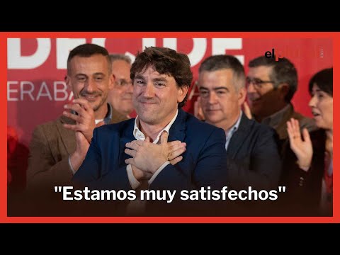 El PSOE sube en votos y diputados en las elecciones de Euskadi
