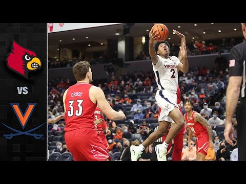 Acc Football Basketball 🏀 Louisville vs. Virginia Men's Basketball Highlights (2021-22)
