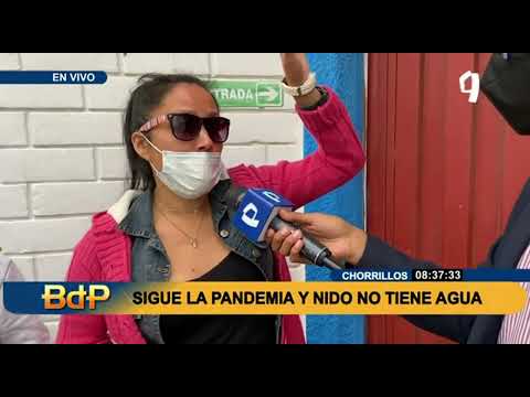 Chorrillos: Denuncian que Nido no tiene agua desde hace dos semanas
