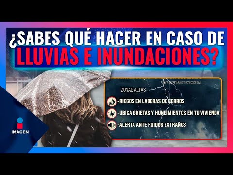 Temporada de huracanes: ¿Qué hacer en caso de lluvias e inundaciones? | Noticias con Paco Zea