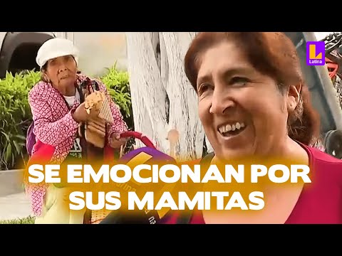 Peruanos se emocionan en las calles por sus madres | Arriba mi Gente