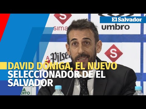 El español David Dóniga es presentado como nuevo seleccionador de El Salvador