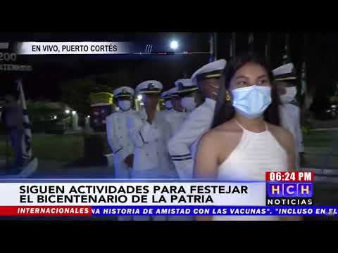 Autoridades de Puerto Cortés continúan con actividades de Bicentenario de Independencia