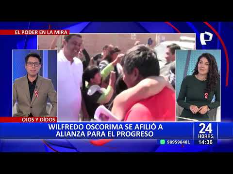 Gobernador Regional de Ayacucho Wilfredo Oscorima retornó al partido Alianza para el Progreso