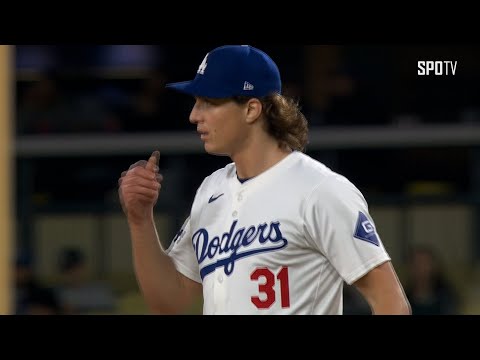 [MLB] 애틀랜타 vs LA 다저스 글래스나우 주요장면 (05.05)