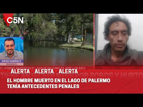 IDENTIFICARON al HOMBRE que fue encontrado SIN VIDA en los LAGOS DE PALERMO