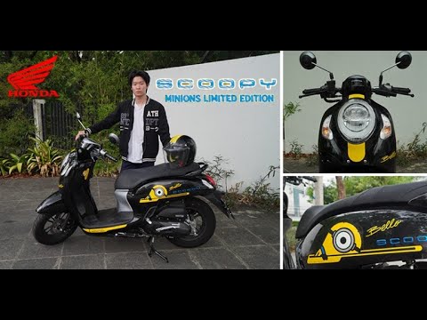 รีวิวHondaScoopyMinionsLim