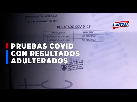 ??Huancayo: Local emitía certificados de pruebas COVID-19 con resultados adulterados