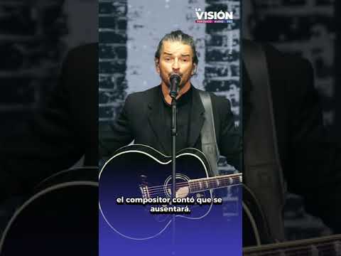 Ricardo Arjona se despide de los escenarios por problemas de salud