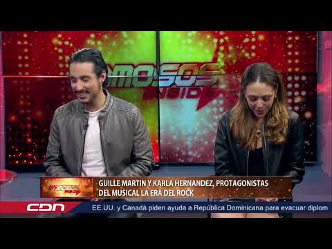 Famosos Inside | Guille Martin y Karla Hernández, protagonistas del musical La Era Del Rock