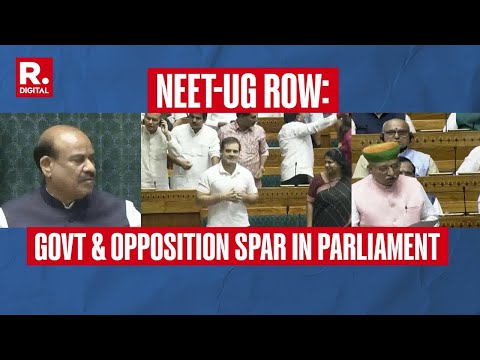 Uproar In Lok Sabha As Opposition Targets Government Over NEET-UG Controversy | Key Details