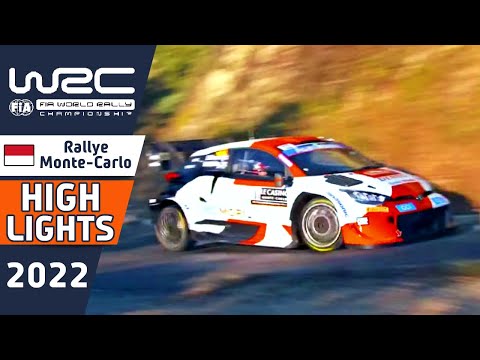 Rally Car🚙 WRC Rally Shakedown Highlights : WRC Rallye Monte-Carlo 2022