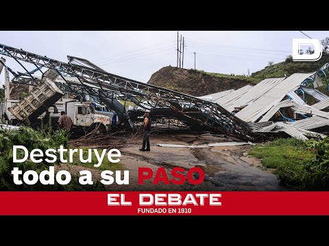 El fuerte paso del huracán John que ha dejado dos muertos en México