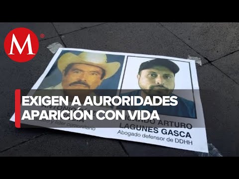 CNDH pide investigar desaparición de activistas Ricardo Lagunes y Antonio Díaz