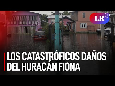 Los catastróficos daños del huracán Fiona en su paso por República Dominicana