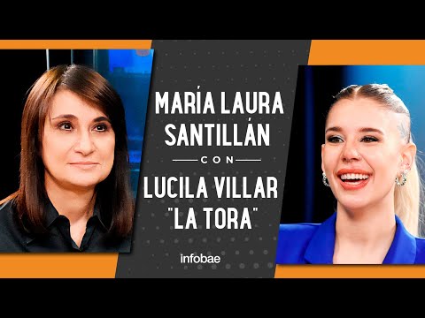 Lucila Villar La Tora con María Laura Santillán