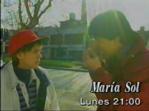 DiFilm - Promo Telenovela María sol con Flavia Palmiero y Rubén Ballester (1993)