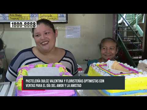 Pasteles y flores, 2 opciones para regalar en el día de san Valentín - Nicaragua