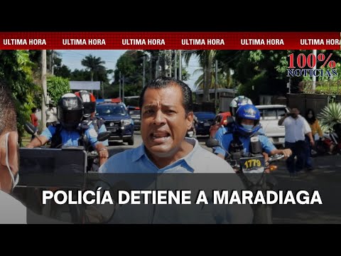 ?#ÚLTIMAHORA | Policía detiene al precandidato presidencial Félix Maradiaga