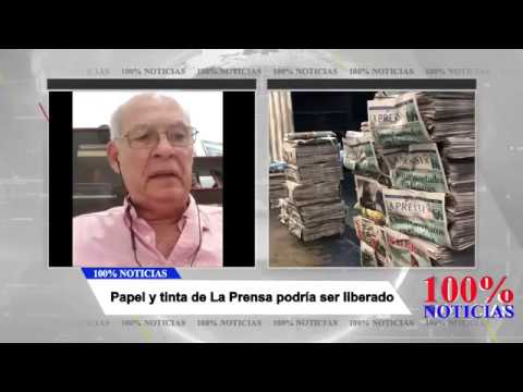 100% Entrevistas/ Pedro Joaquín Chamorro/ Bloqueo aduanero al Diario La Prensa