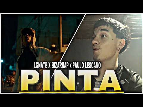 REACCIONANDO a Pinta - L-Gante x Bizarrap ft. Pablo Lescano
