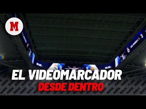 El videomarcador 360 de nuevo Bernabéu desde dentro I MARCA