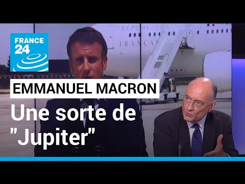 Emmanuelle Macron se présente à nouveau comme une sorte de Jupiter • FRANCE 24