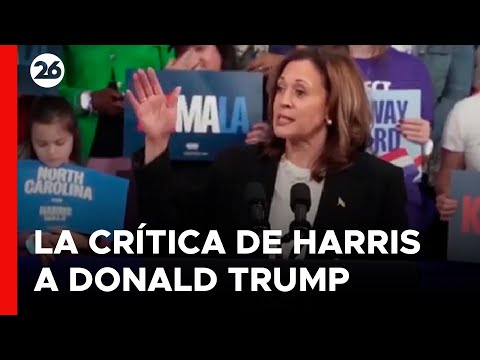 EEUU | Kamala Harris critica la actuación de Trump en el debate