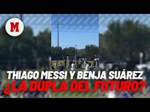 La jugada de los hijos de Messi y Suárez que da la vuelta al mundo: ¿la dupla del futuro? I MARCA