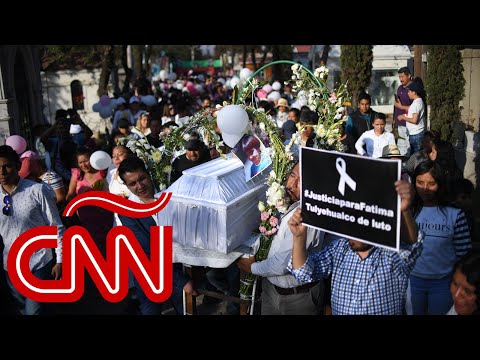 Despiden a Fátima: así es el doloroso entierro de la niña asesinada en México