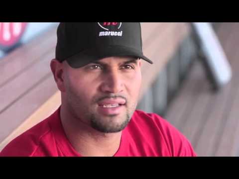 Albert Pujols Swings Marucci - Watch and Learn Why! Video