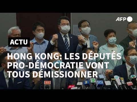 Hong Kong: tous les députés pro-démocratie vont démissionner | AFP