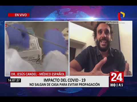 Coronavirus en España: médico saludó las medidas dispuestas por las autoridades peruanas
