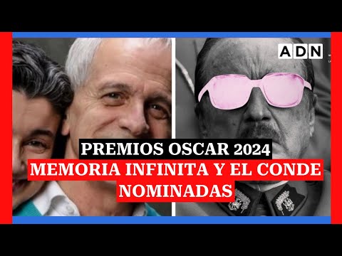 Memoria Infinita y El Conde son nominadas a los Premios Oscar 2024
