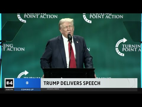 Trump delivers speech in West Palm Beach