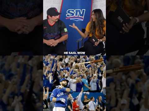 Blue Jays React To Jose Bautistas Legendary Bat Flip ⚾️