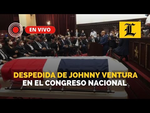 #ENVIVO: Despedida de Johnny Ventura en el Congreso Nacional
