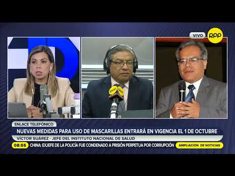 Víctor Suárez sobre uso opcional de mascarillas: El virus no se ha ido, puede causar enfermedad
