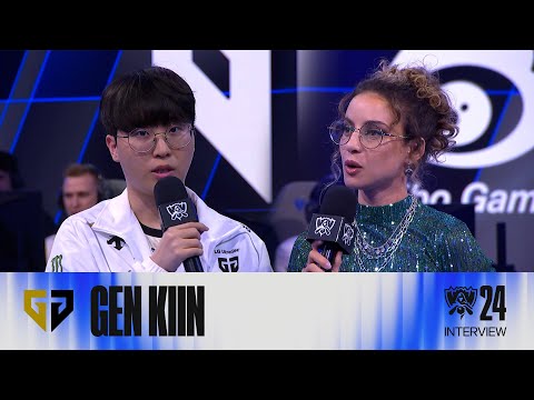 GEN Kiin 인터뷰 | 10.03 | 2024 월드 챔피언십